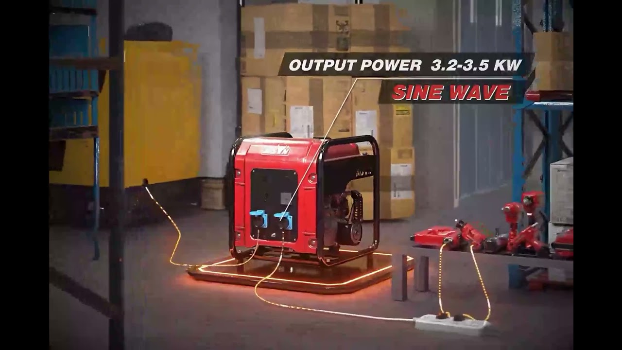 BISON open frame inverter generator #generator #invertergenerator #gasolinegenerator