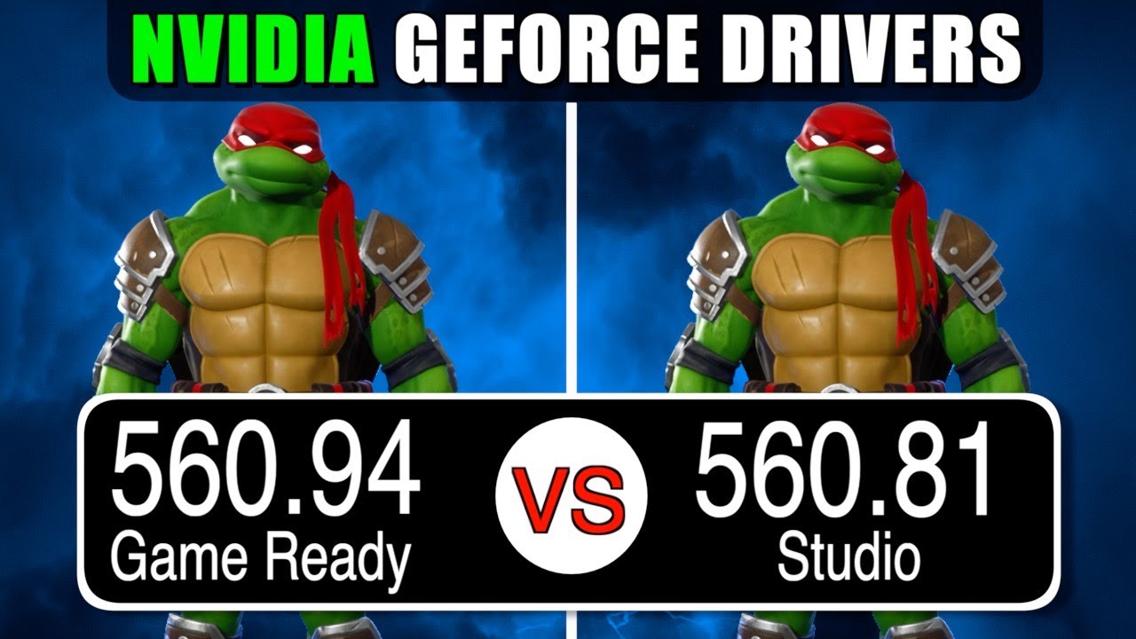NVIDIA drivers 560.94 Game Ready vs 560.81 Studio - Fortnite, Valorant, Overwatch | Best driver 2024