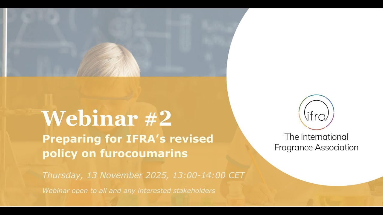 Webinar: Preparing for IFRA’s revised policy on furocoumarins