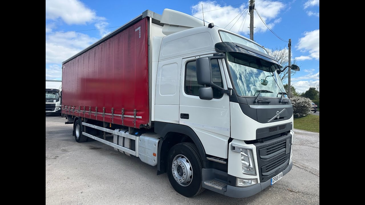 For Sale 2018 68 Volvo FM330 18,000Kg Curtainsider