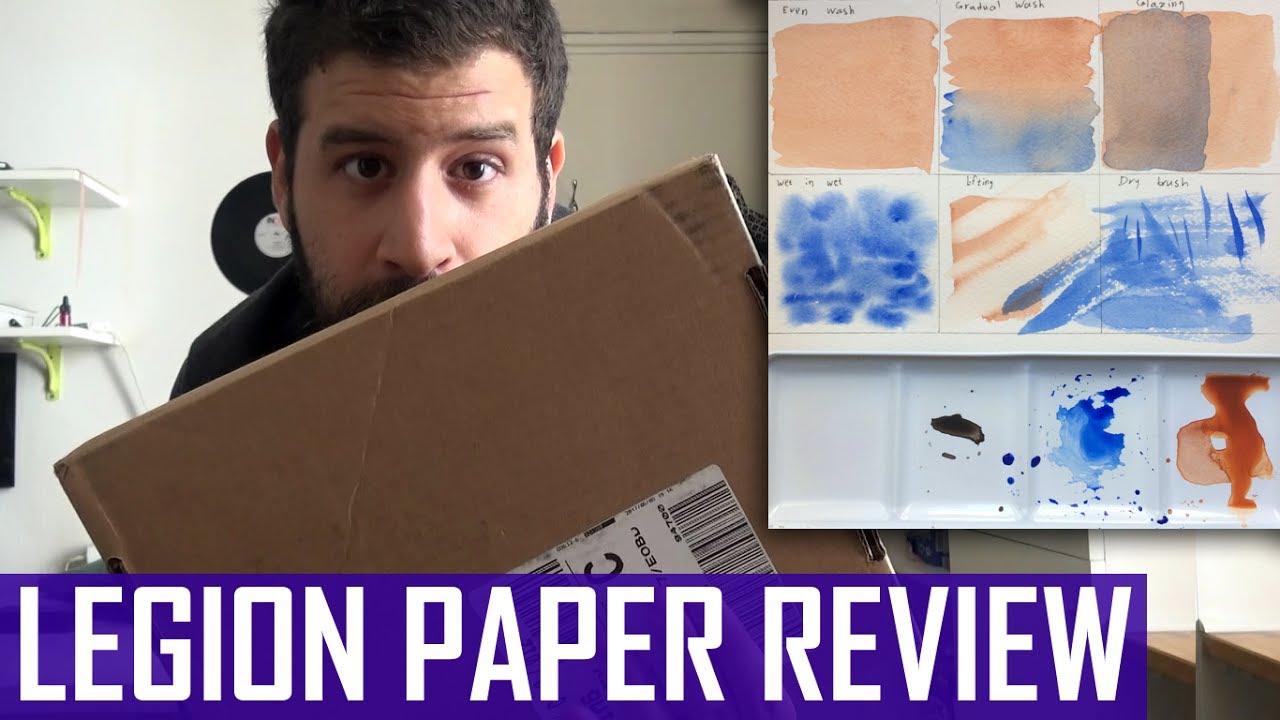 Legion Stonehenge Cold-Pressed: Watercolor Paper Review & Demo