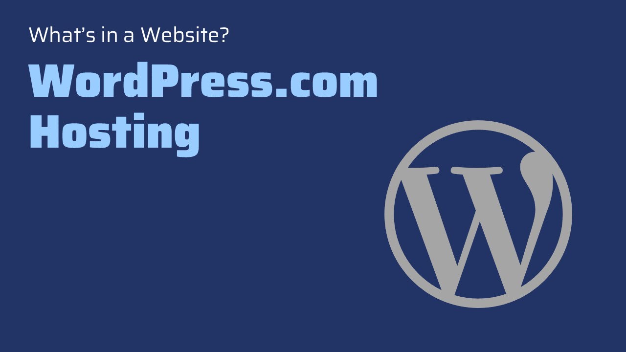 WordPress.com Hosting