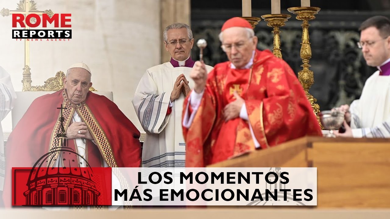 Los momentos más emocionantes del funeral de Benedicto XVI