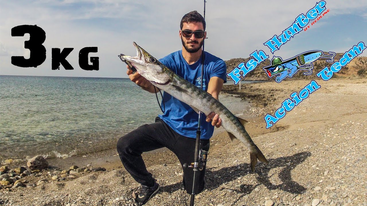 Fish Hunter Action Team Spinning Fishing Cyprus Paphos 2017 Compilation Video