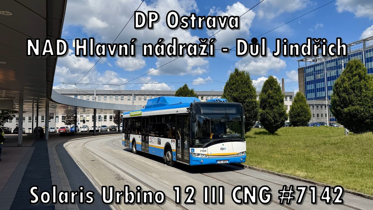 DP Ostrava - linka NAD, Solaris Urbino 12 III CNG #7142