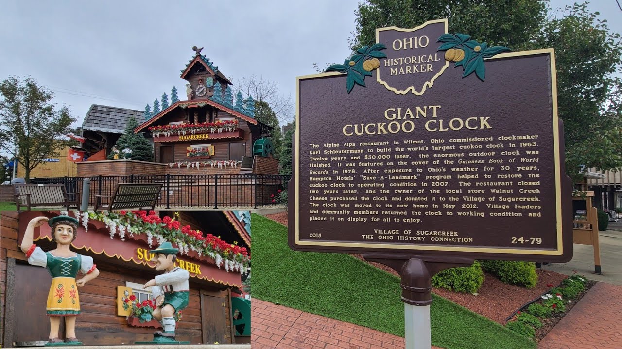 World's Largest Cuckoo Clock Sugarcreek Ohio (Amish Country)