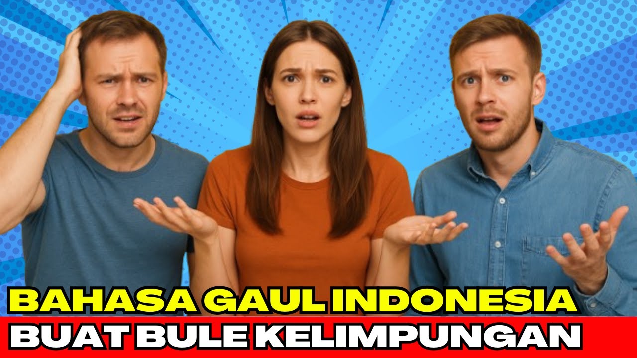 BIKIN NGAKAK BAHASA GAUL INDONESIA BUAT BULE KELIMPUNGAN!