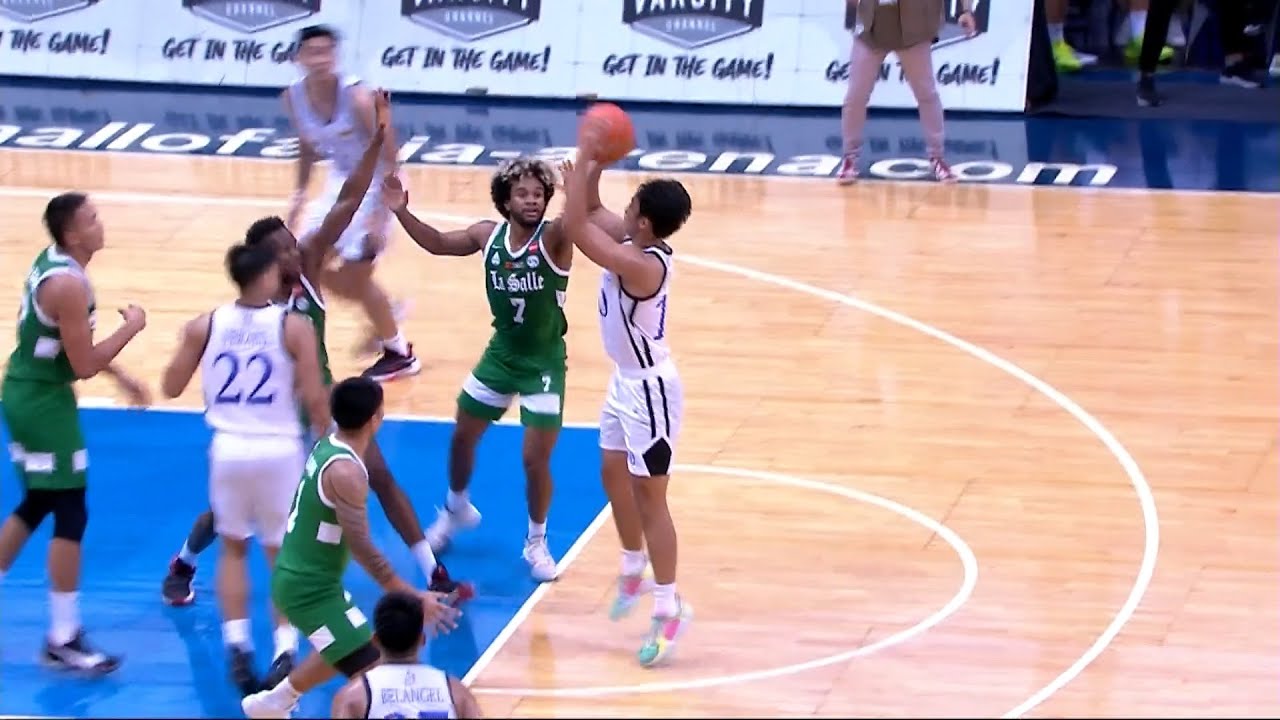 Kurt Lojera, Dave Ildefonso first half battle | UAAP Season 84 Men's Basketball