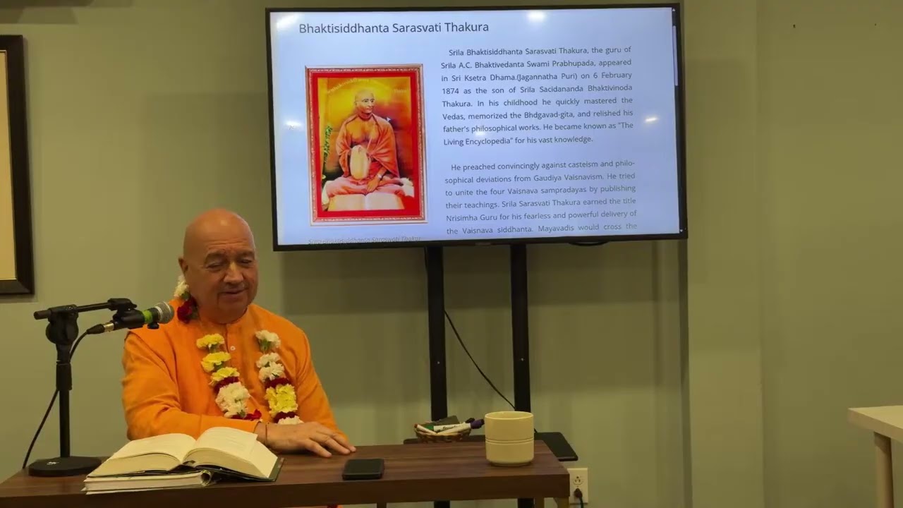 Daily SB Class   SB   H H Bhaktimarga Swami Maharaj