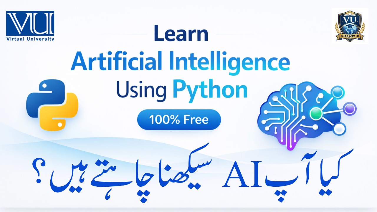 𝐋𝐞𝐚𝐫𝐧 𝐀𝐫𝐭𝐢𝐟𝐢𝐜𝐢𝐚𝐥 𝐈𝐧𝐭𝐞𝐥𝐥𝐢𝐠𝐞𝐧𝐜𝐞 𝐔𝐬𝐢𝐧𝐠 𝐏𝐲𝐭𝐡𝐨𝐧 &ndash; 100% 𝐅𝐫𝐞𝐞 𝐂𝐨𝐮𝐫𝐬𝐞    | 𝐃𝐢𝐠𝐢𝐬𝐤𝐢𝐥𝐥𝐬 | 𝐕𝐔 𝐊𝐡𝐚𝐧𝐩𝐮𝐫