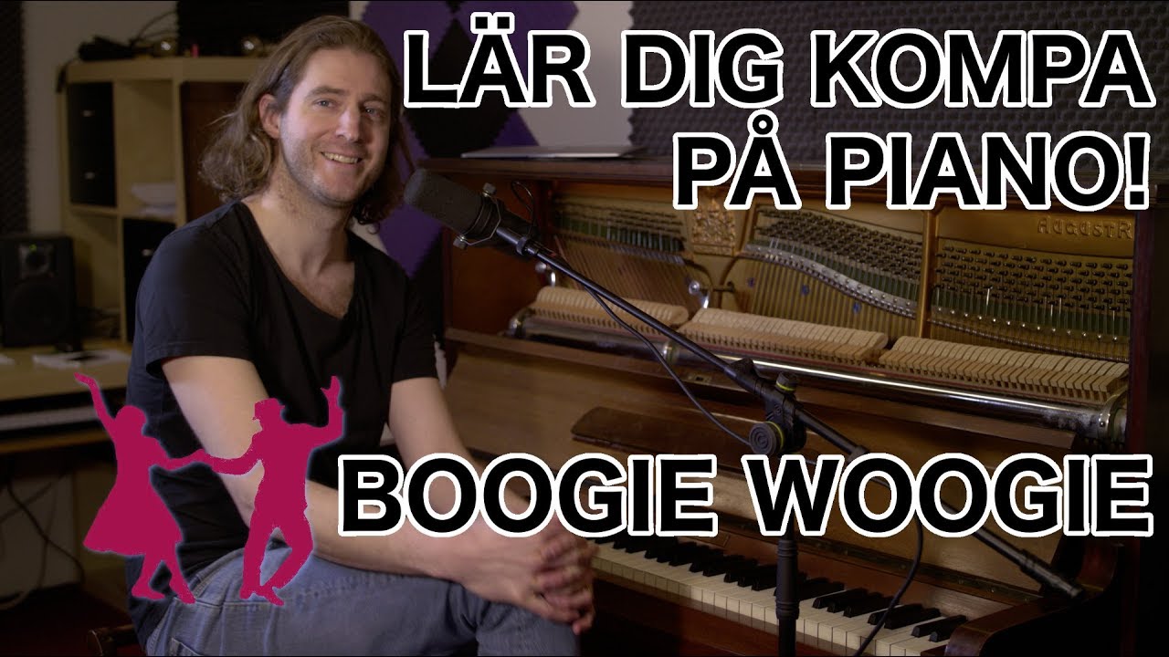 Lär dig kompa på piano - Video 3 (Boogie Woogie)