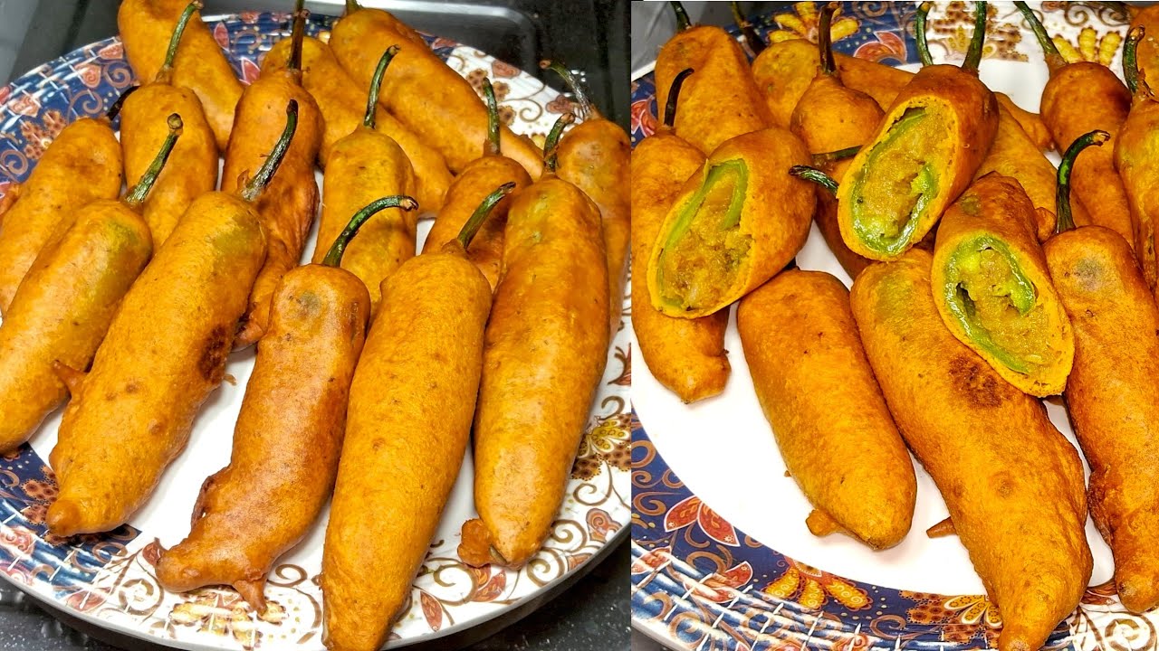 Ramzan special Mirch Vada Recipe | बाहर से Crispy अंदर से मसालेदार | Street Style Mirchi Vada