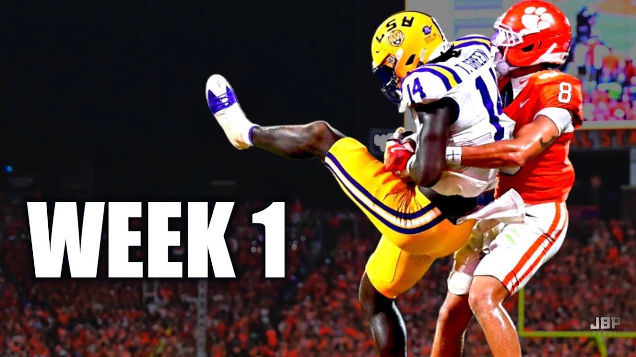 College Football 2025 - Best of Week 1 ᴴᴰ