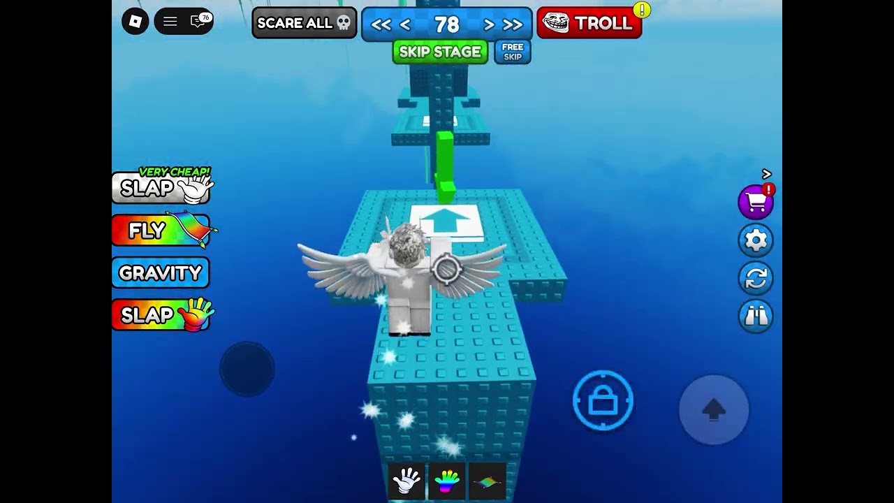 IMPOSSIBLE Wall Hop Obby| First 100 stages