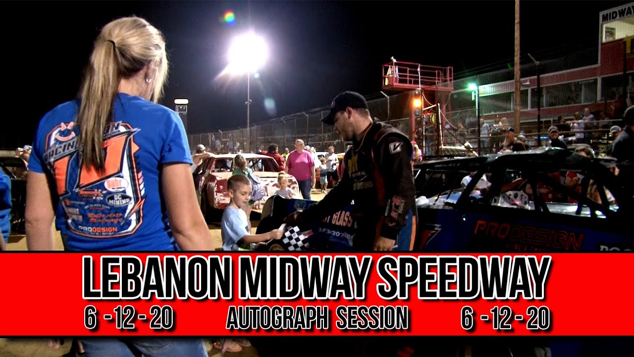 Lebanon Midway Speedway - Autograph Session - 6-12-20