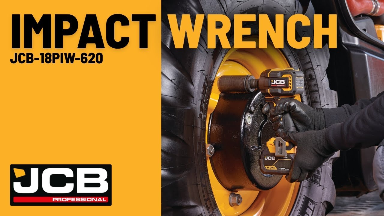 THE JCB PRO TOOL RANGE | The Up To 620Nm COMPACT Impact Driver - JCB-18PIW-620