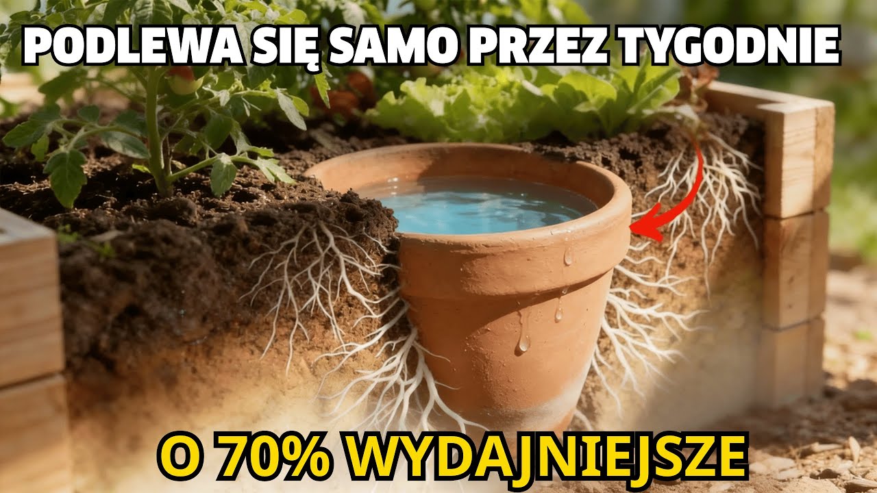 Zapomnij o podlewaniu ogrodu na tygodnie dzięki temu 4000-letniemu systemowi