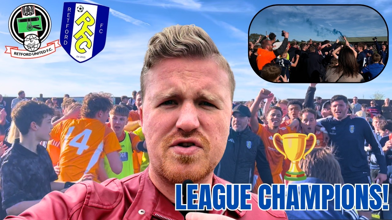 THEY WON THE TITLE AT THEIR RIVALS! RETFORD DERBY DRAMA!