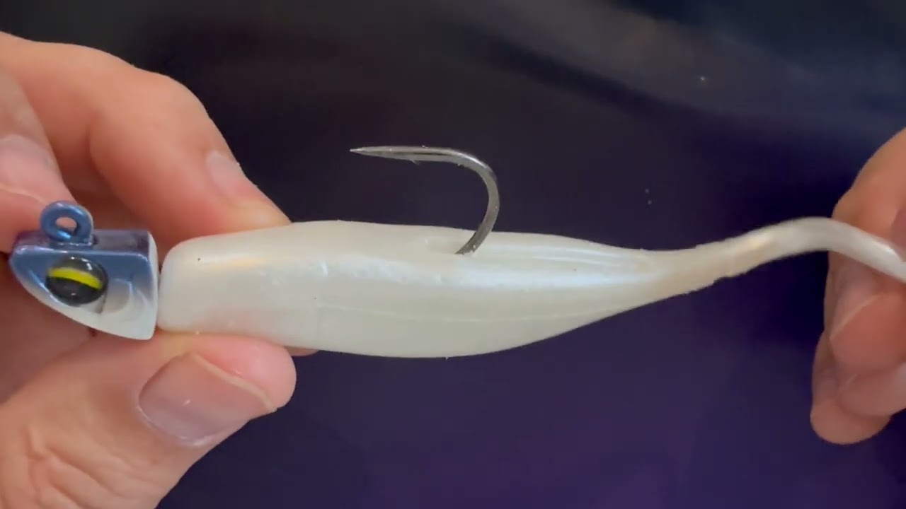 How to hook up a 5 Inch Paddle Tail Jerk Minnow