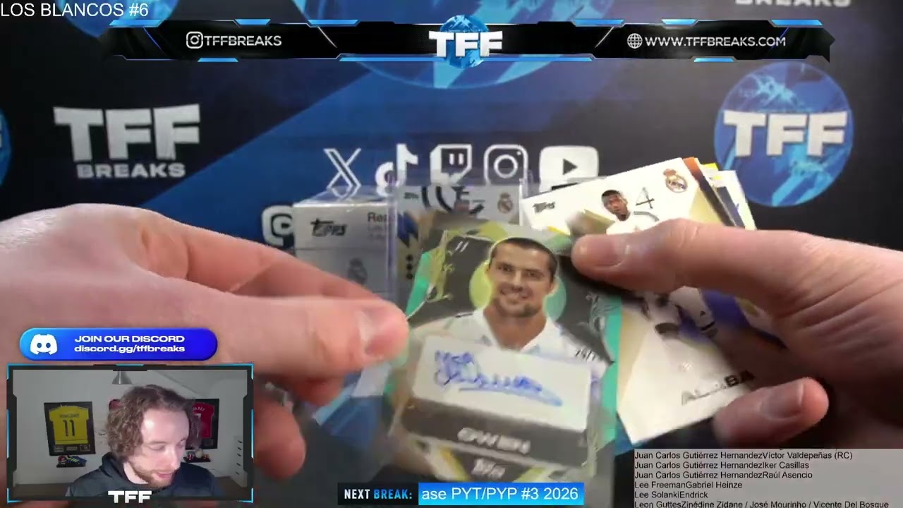 Topps Los Blancos Real Madrid 2025/26 6 Box PYP #6
