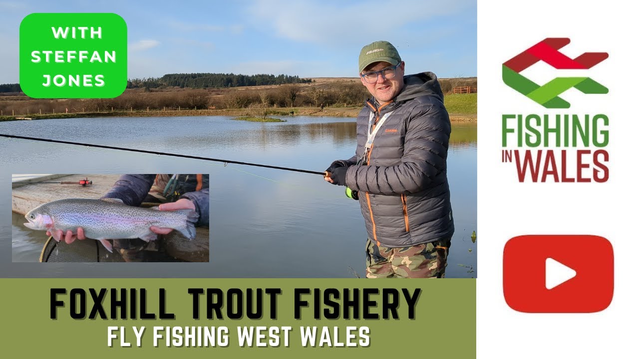 FLY FISHING in West Wales - FOXHILL Trout Fishery Pembrokeshire - HOW TO fish a NEW Trout Lake