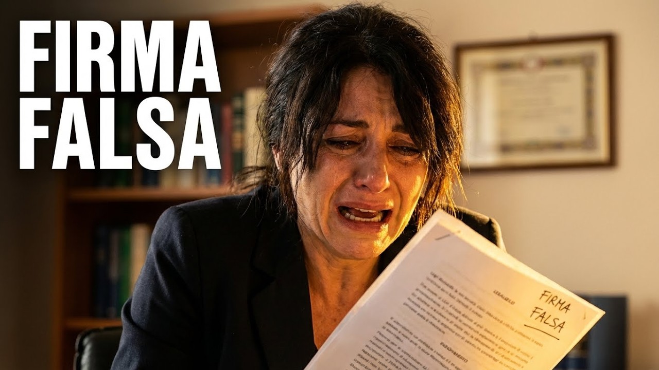 Mi hanno esclusa… quella firma non era mia