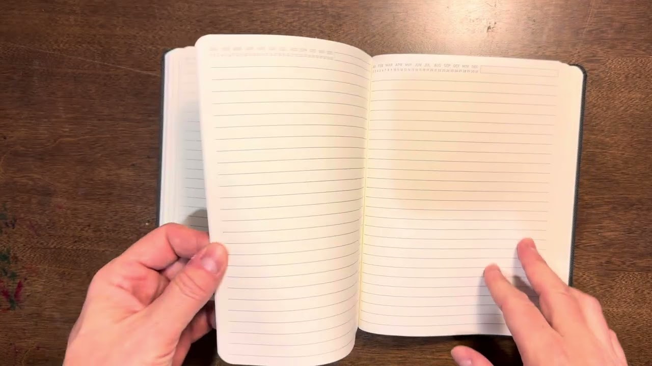 Pen & Gear A5 lined notebook review and chat 