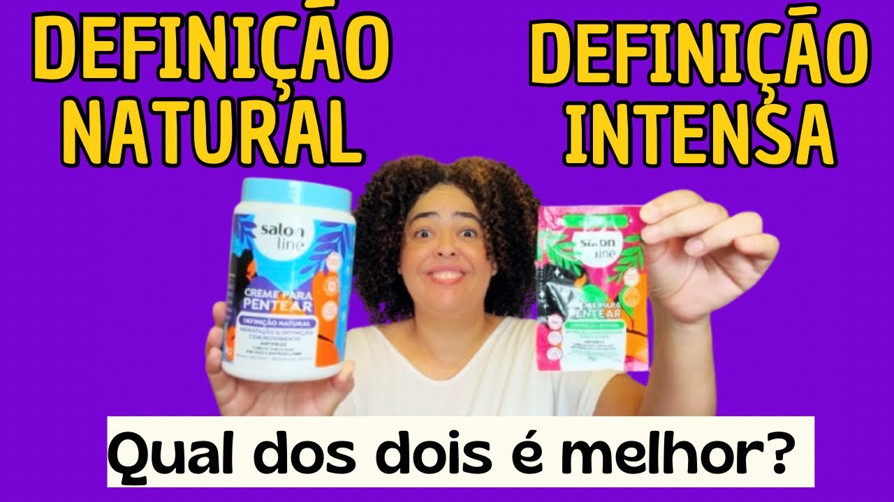 Salon Line Definição Natural X Definição Intensa 