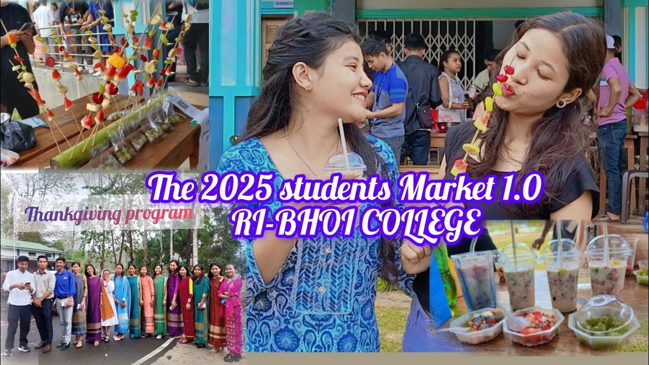 The 2025 Students Market 1.0 / department of commerce & Entrepreneurs /RI-BHOI COLLEGE / divya tado