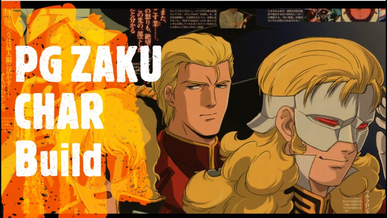Perfect Grade Zaku Char Build