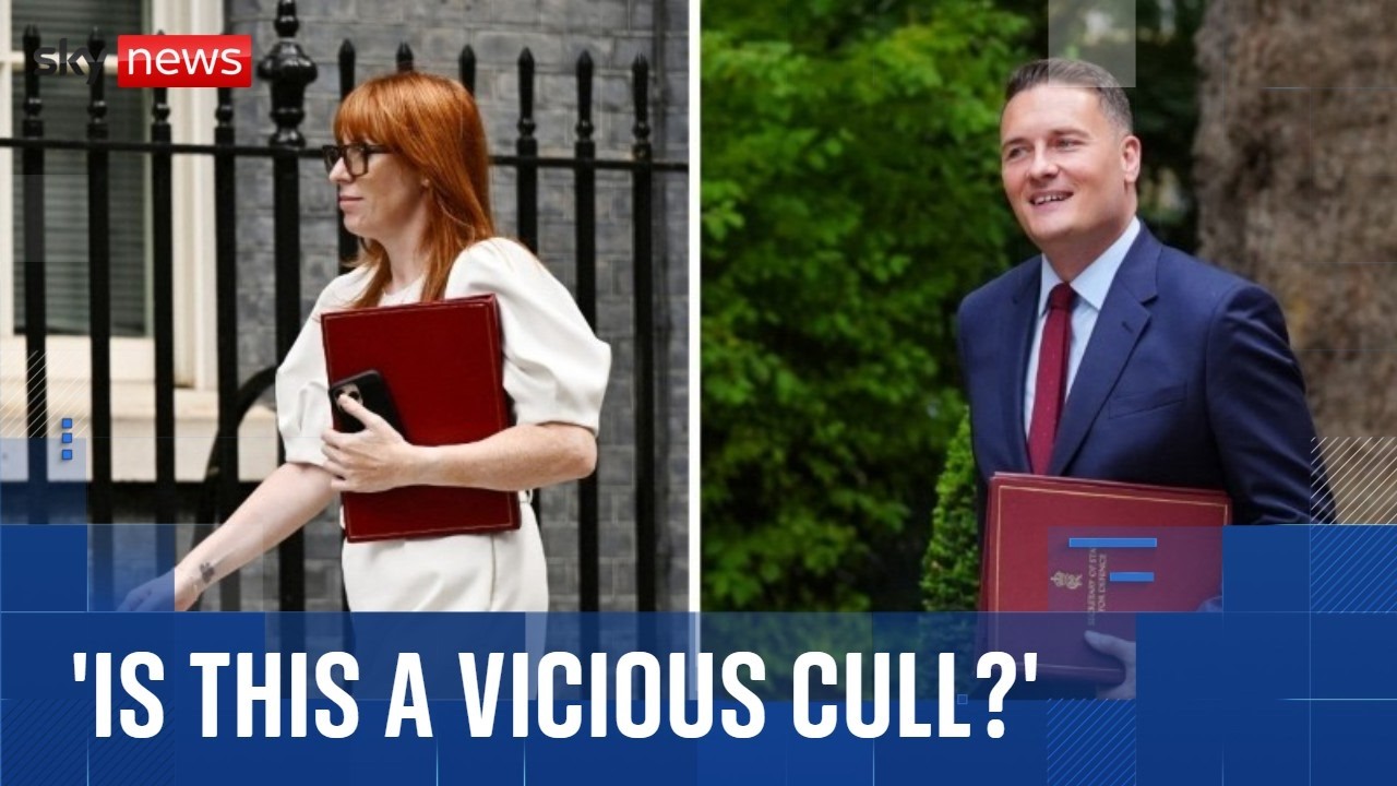 Andy Burnham's new cabinet arrives at Number 10 ahead of first meeting