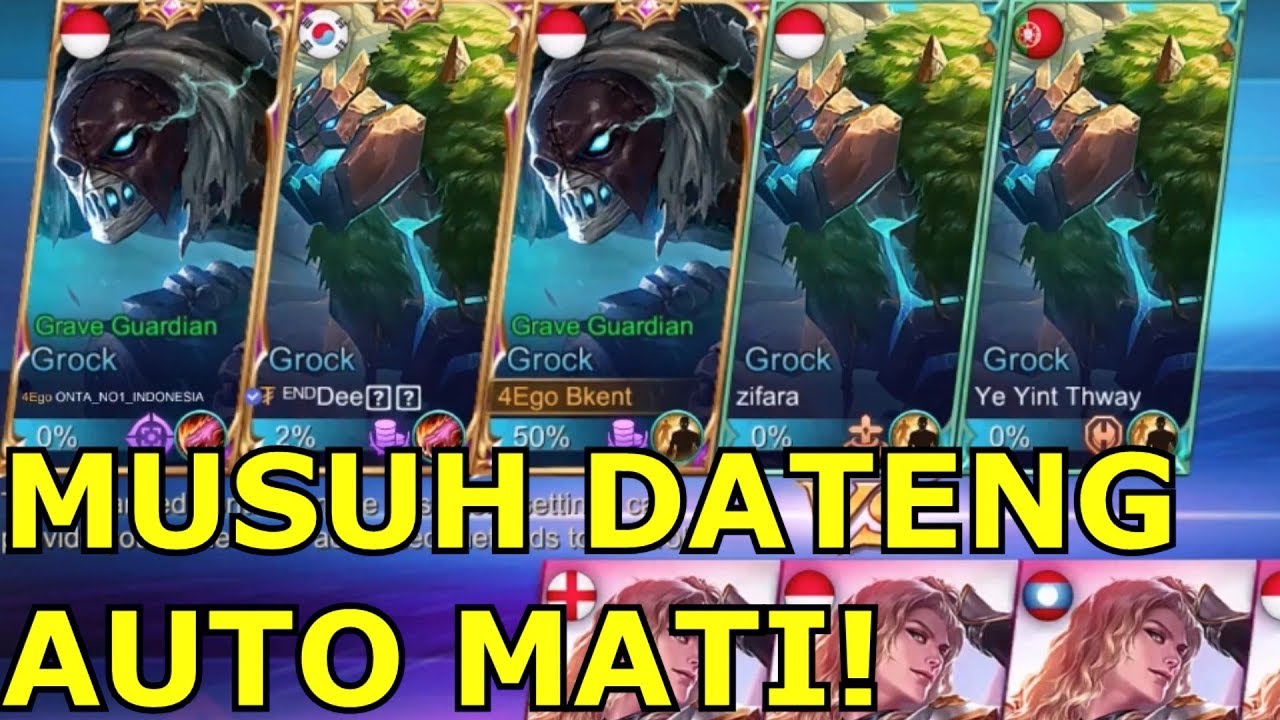 APA YANG TERJADI JIKA ADA 5 GROCK SATU TEAM ?
