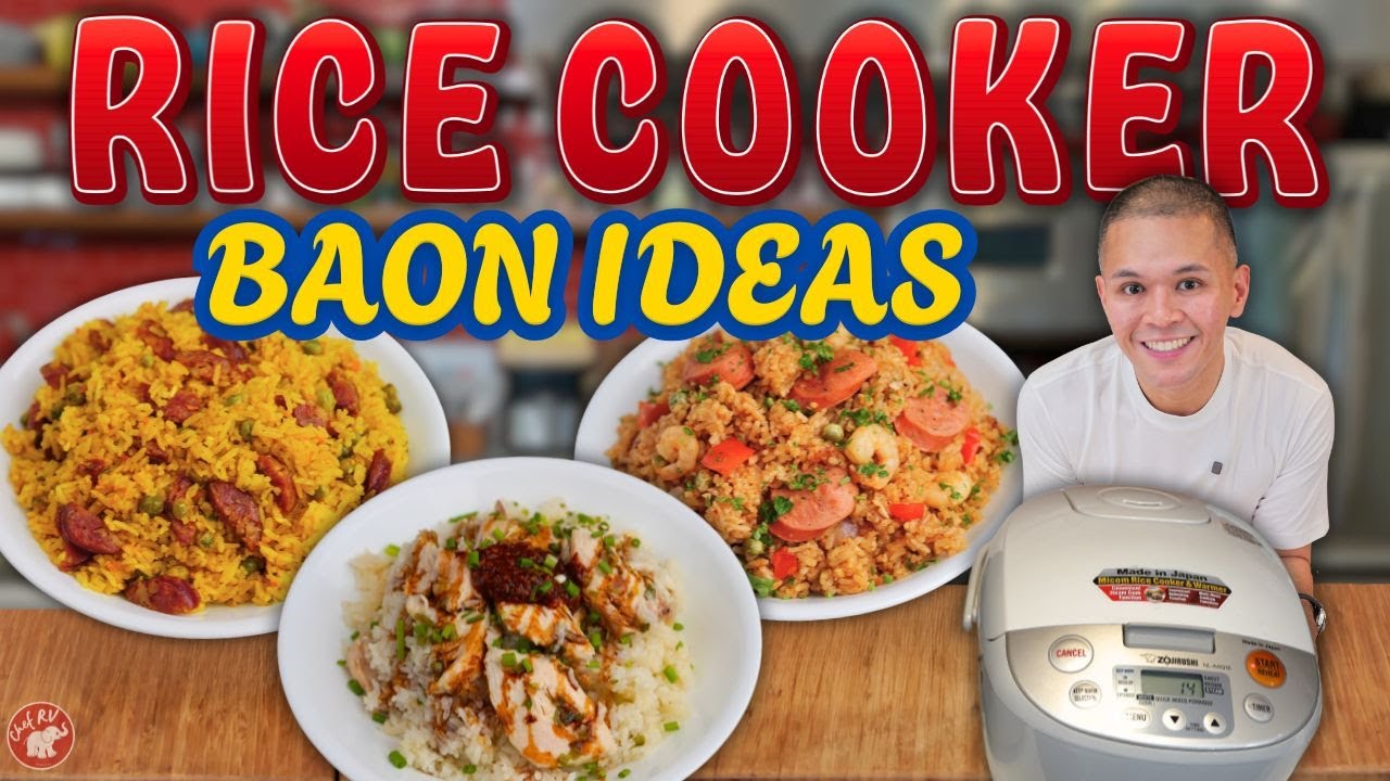 RICE COOKER BAON IDEAS 