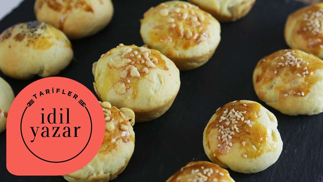 Yumuşacık Mayalı Poğaça Tarifi (AYNI HAMURDAN 3 TARİF) - İdil Yazar - Yemek Tarifleri