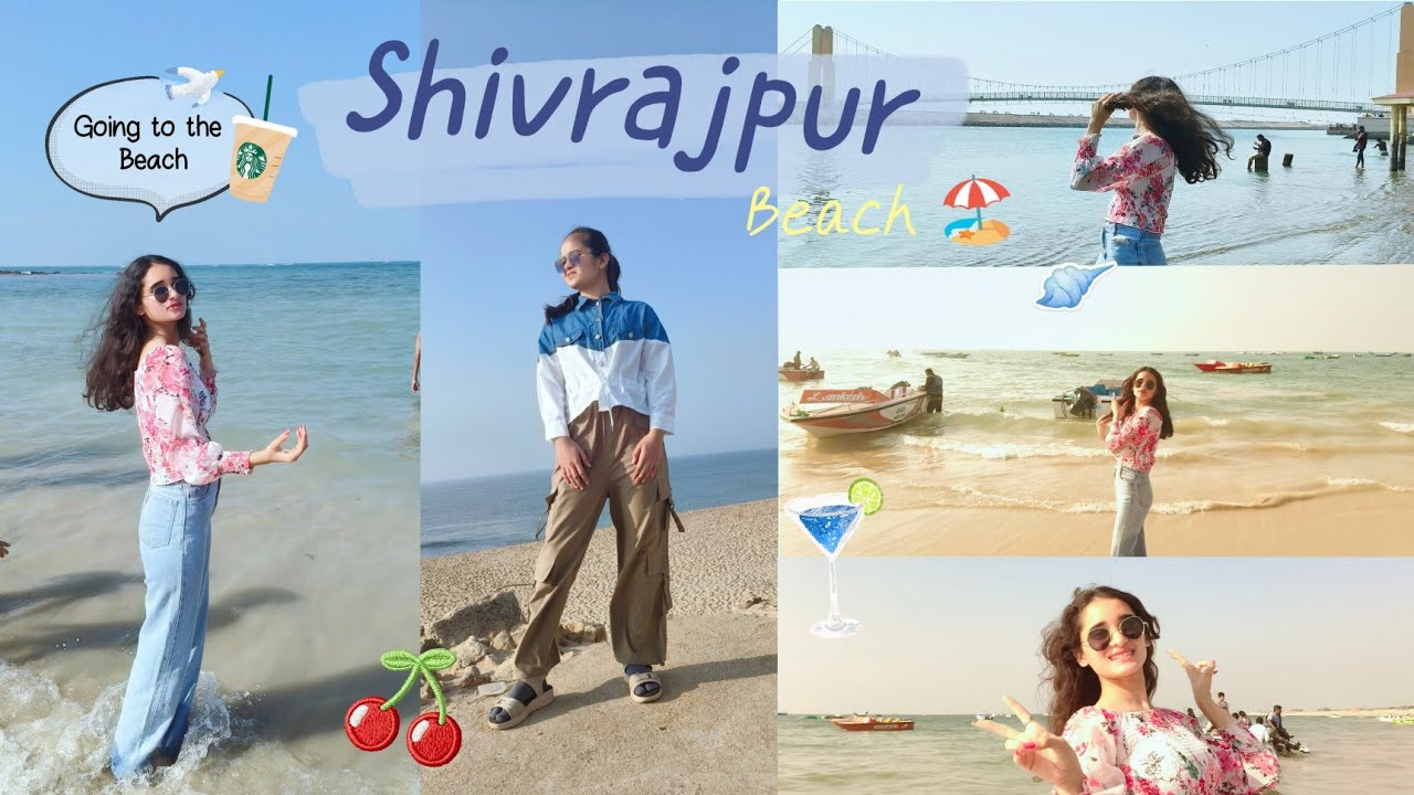 Shivrajpur Beach Dwarka 🌊 | Gujarat’s Blue Flag Beach 🏖️ | Vlog |