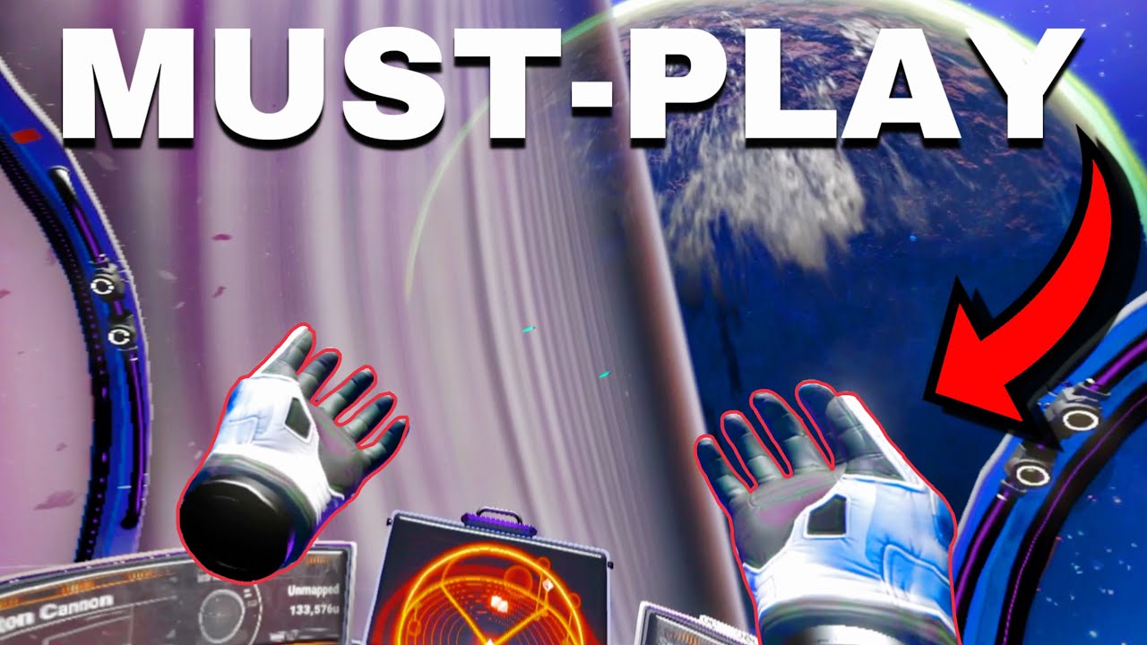No Man's Sky теперь ПОТРЯСАЮЩАЯ на PSVR2...