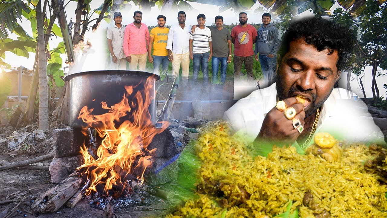 Special Mutton Biriyani | Easy Specail Mutton Dum Biriyani | Simple Steps | Village Cooking Kannada