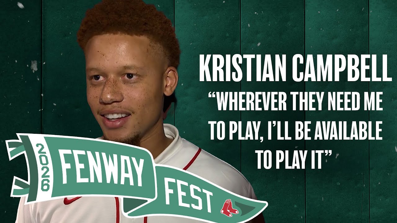 Kristian Campbell On Being Open To Play At Any Position | Fenway Fest