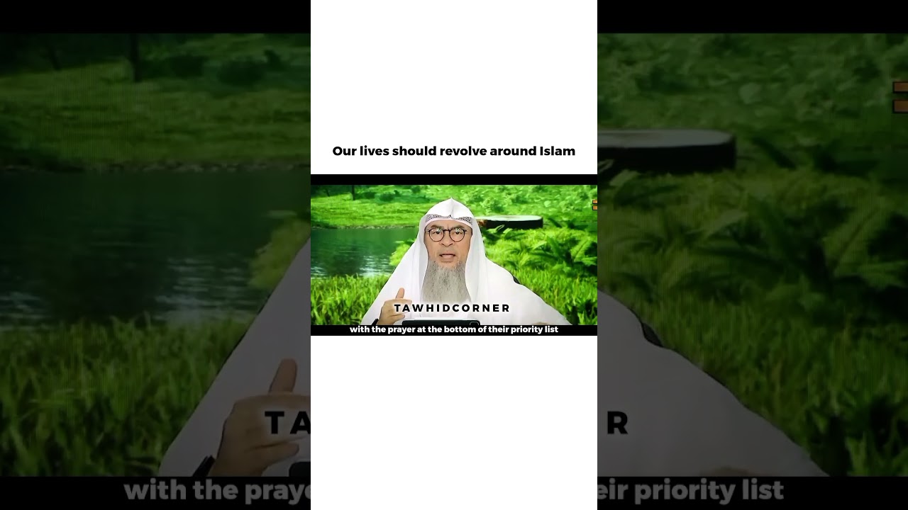 Schedule your day around Prayer Times | Sheikh Assim Al Hakeem