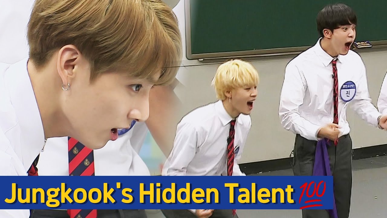 [Knowing Bros Best ep.94] Скрытый талант Чонгука😁 Битва крышек от бутылок с BTS👌