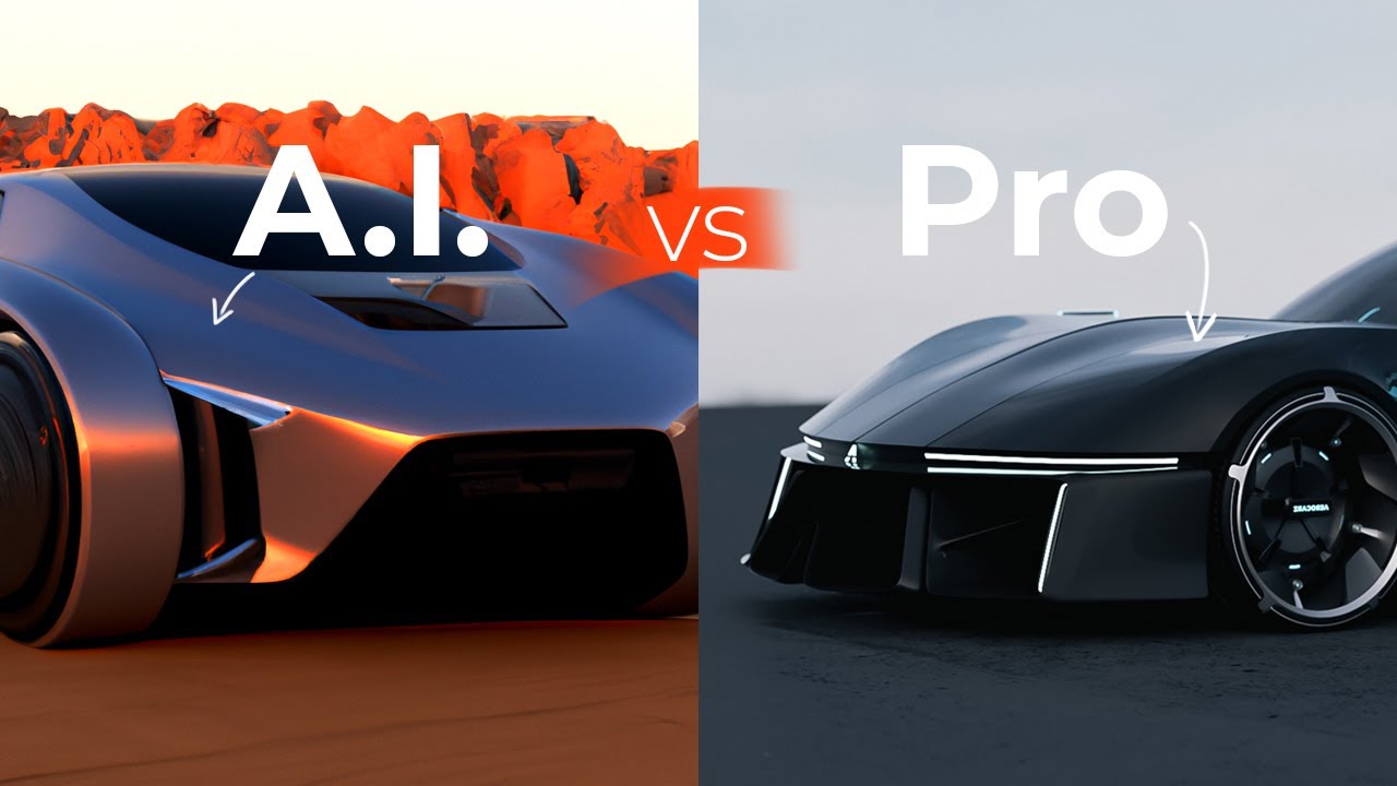 ИИ против профессионального автодизайнера! Есть ли у нас ещё будущее?