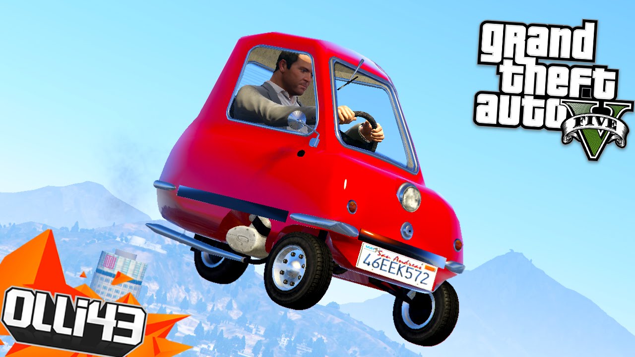 GTA 5 Pokeball, Worlds Smallest Car, World's Sexiest Car!! (GTA 5 Mods Showcase)