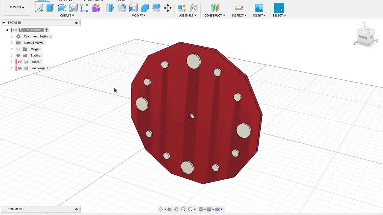 Fusion 360 Clock Tutorial