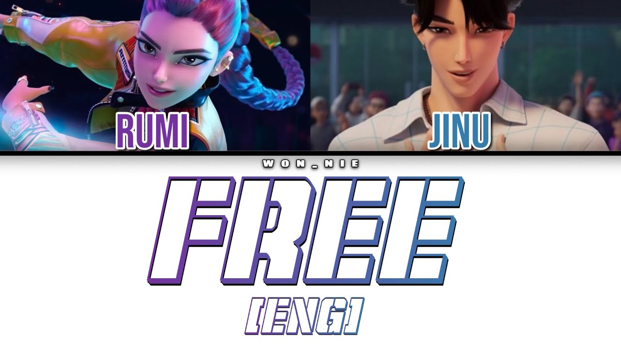 Free By Rumi & Jinu (KPop Demon Hunters Soundtrack) (Colour Coded Lyrics) [ENG]