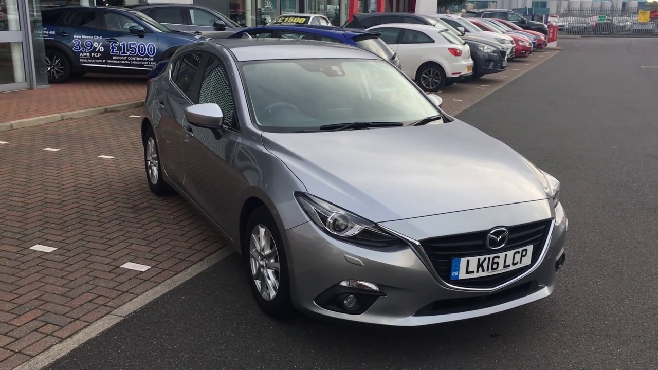 Used Mazda 3 2.0 SE-L Nav 5dr Silver 2016