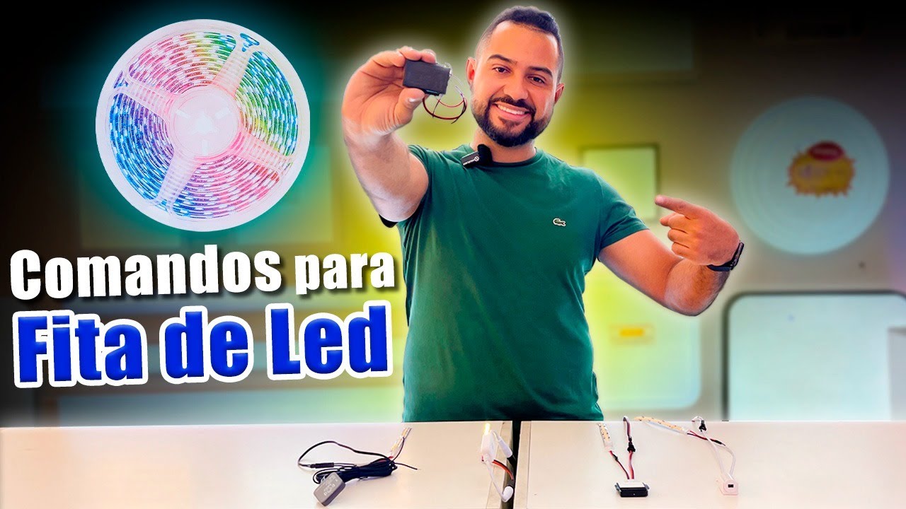 SENSOR DE PRESENÇA COMANDO FITA LED MARCENARIA E VIDRAÇARIA