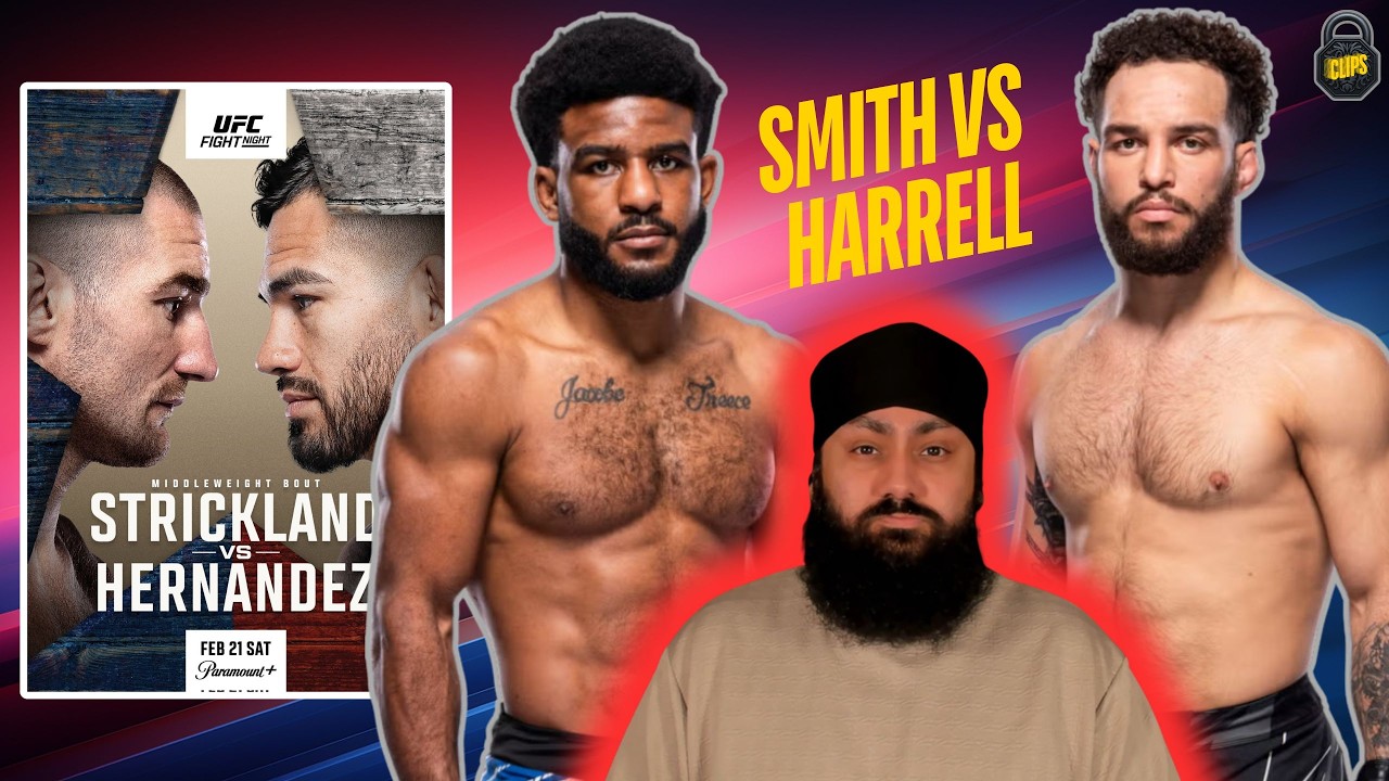 UFC Houston: Smith vs Harrell Breakdown, Prediction, & Pick
