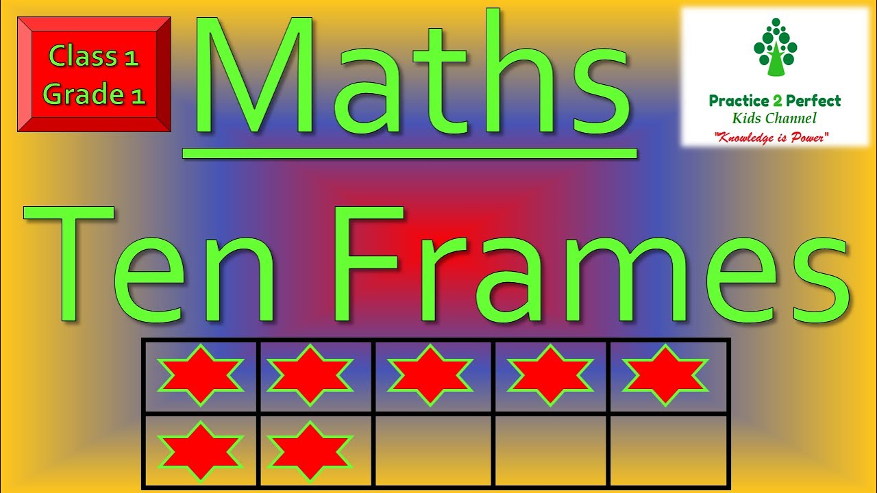 Maths Ten Frames | Maths for Kids | Ten Frames for Kids | Grade1 Maths | 10 Frames |