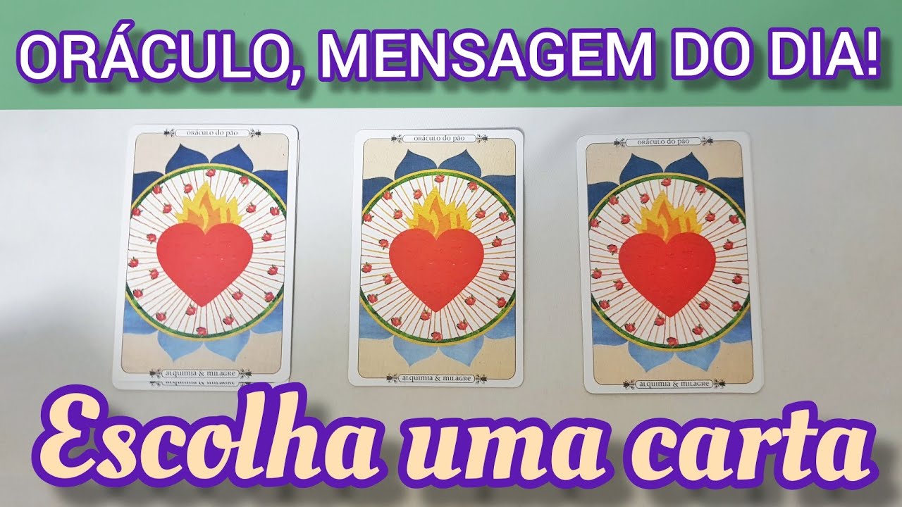 🌟 MENSAGEM DO OR&Aacute;CULO PRO SEU DIA! ALQUIMIA E MILAGRE! ❤️ TAROT DE HOJE RESPONDE! TARO INTUITIVO! 🔮
