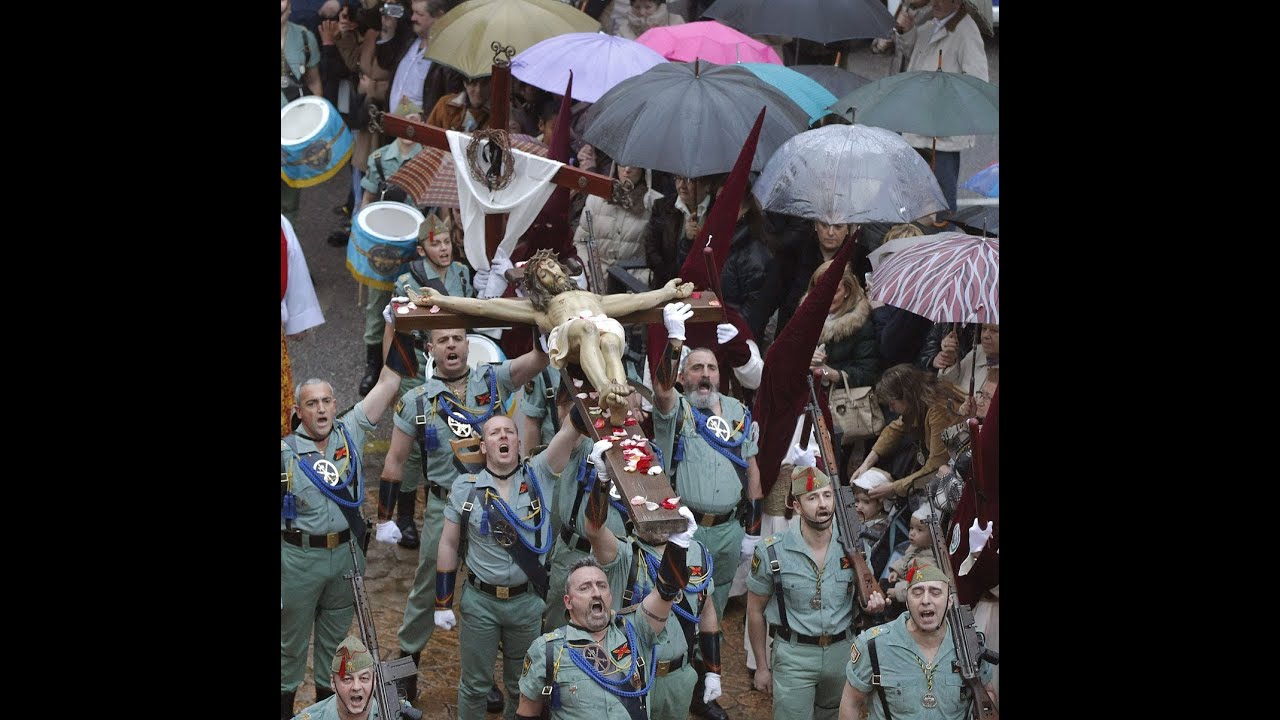 Desde 1981 el tiempo en Semana Santa ha estado marcado por los cielos nubosos y la lluvia